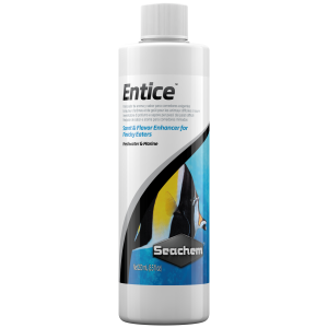 Seachem Entice 250 ml - Freshwater & Saltwater Additive for Thriving Aquatic Life at Gulfstream Aquarium Supplies