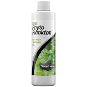 Seachem Reef Phytoplankton 250 ml for vibrant coral nutrition in freshwater and saltwater aquariums!