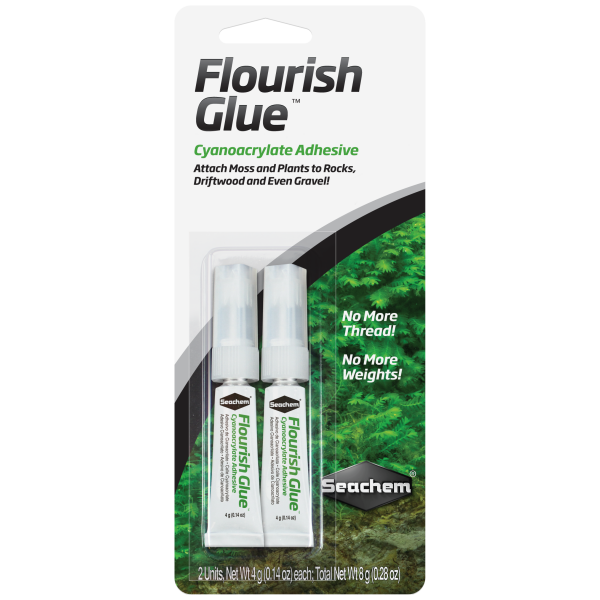 Seachem Flourish Glue 8g for fresh and salty aquariums—your go-to fragging companion for vibrant aquatic adventures!