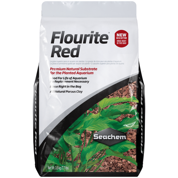 Seachem Flourite Red 3.5kg for Freshwater Aquariums Delight Seachem Flourite Red 3.5 kg substrate for fresh and salty aquariums – the vibrant choice for aquatic life enthusiasts!