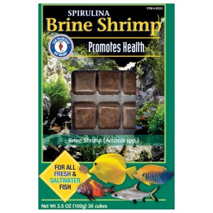 San Francisco Bay Brand Spirulina Brine Shrimp cubes