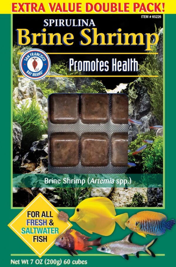 Spirulina Brine Shrimp cubes - Image 2