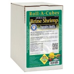 Spirulina Brine Shrimp roll-a-cube