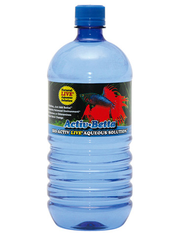 Nature's Ocean - Bio Activ Live Betta Water - 33.8 oz. (6 units) - Sold by the CASE