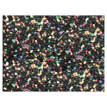 Jet black Black Beauty gravel substrate (6.5 lbs) from Nature's Ocean for stunning freshwater and saltwater aquariums.