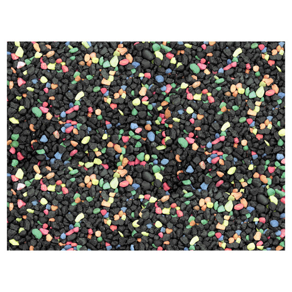 Jet black Black Beauty gravel substrate (6.5 lbs) from Nature's Ocean for stunning freshwater and saltwater aquariums.