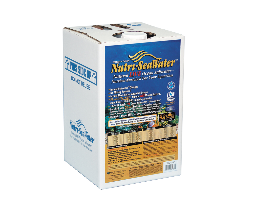 Nature Oceans- Nutri-Seawater 4.4G - 41 lbs (1 unit)