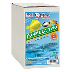 Ocean Nutrition Formula Two 2 lbs - High-quality frozen fish food for both fresh and salty aquariums