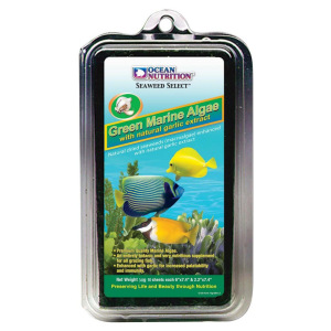 Ocean Nutrition Seaweed Selects Green Algae 30g – Nutritious fresh & salty snacks for both freshwater & saltwater fish!