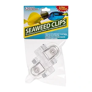 Feeding Frenzy Seaweed Clips (2 pk) by Ocean Nutrition - Perfect for fresh & salty fish feasts in your aquatic wonderland!
