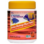 Ocean Nutrition Brine Shrimp Plus Flake Food 2.5 oz – Nutritious treat for your freshwater & saltwater fish buddies!