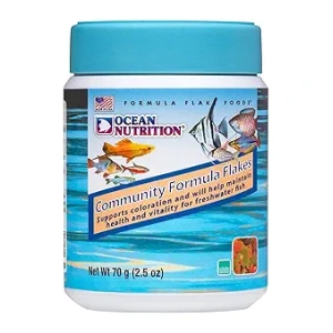 San Francisco Community Flakes 2.5 oz by Ocean Nutrition - Nutritious dry food for happy freshwater fish!
