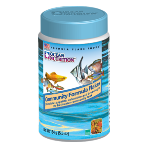 San Francisco Community Flakes 5.5 oz by Ocean Nutrition - Nutritional dry food for fresh and salty fish