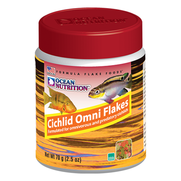 Nourish your cichlids with Ocean Nutrition Cichlid Omni Flake Food