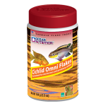 Cichlid Omni Flake Food 5.5 oz - Nutrient-rich flakes for happy