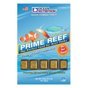 Ocean Nutrition Prime Reef cubes 3.5 oz – Tasty frozen food for both fresh & salty aquariums