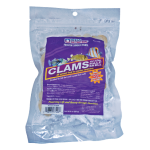 Ocean Nutrition Clams on the Half Shell 8 oz. - A fresh & salty seafood snack for your aquatic friends! Perfect for gourmet marine cuisine!