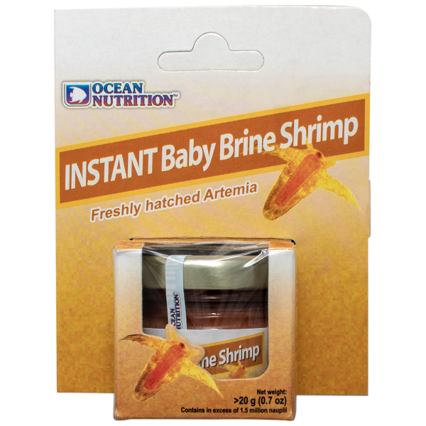 Ocean Nutrition Instant Baby Brine Shrimp 0.7 oz – Tiny tasty treats for fresh & salty fish