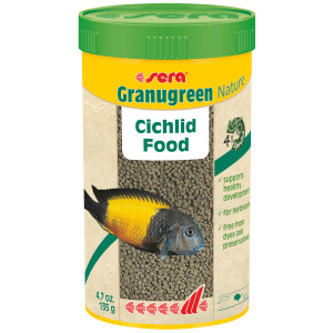 Sera Granugreen Nature 250 ml - Premium fish food for happy freshwater fish