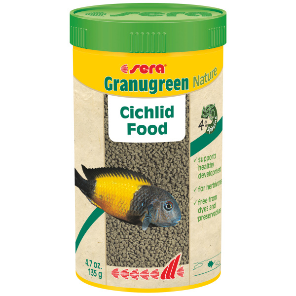 Sera Granugreen Nature 250 ml: Premium Freshwater Fish Food Sera Granugreen Nature 250 ml - Premium fish food for happy freshwater fish