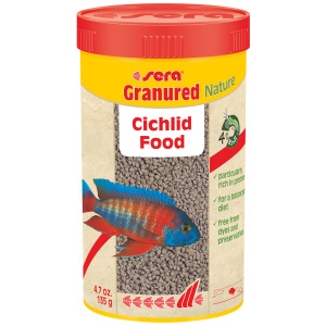 Sera Granured Nature 250 ml - Healthy fish snacks for freshwater enthusiasts