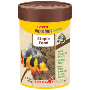 Sera Vipachips Nature fish food 100ml - tasty fresh & salty snacks for your aquatic buddies! Perfect for happy
