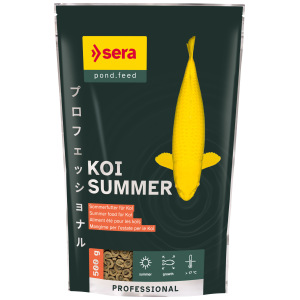 Koi Professional Summer Food 1.1 lb by Sera - Tasty and nutritious feed for your happy freshwater koi!