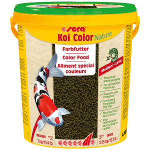 Nourish your koi with Sera Koi Color Nature Large – 21
