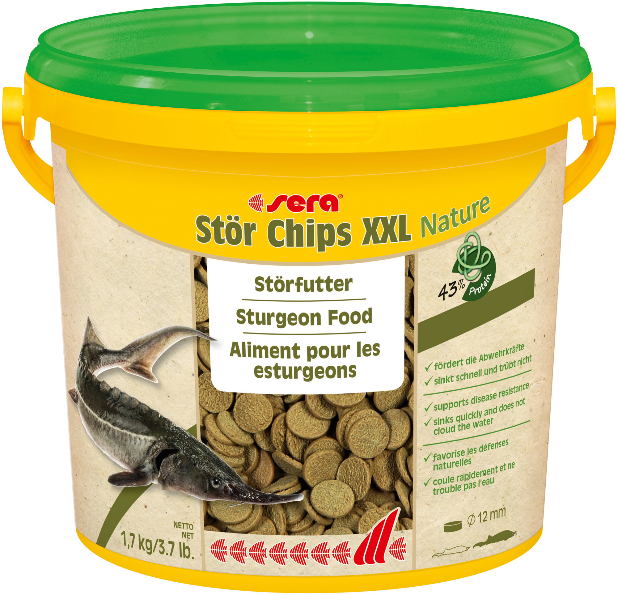 Sera - Sterlet Chips - 3.7 lbs