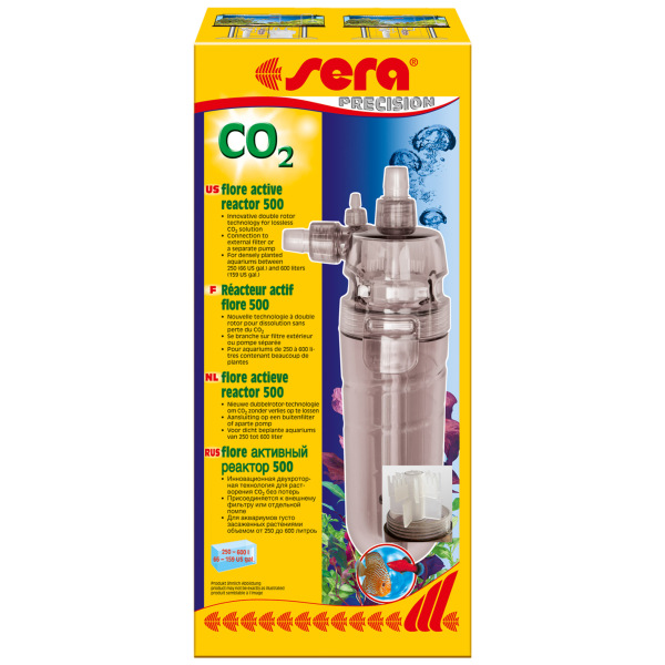 Sera Flore CO2 Active Reactor 500 - Boost your freshwater plants with this efficient CO2 injection system!