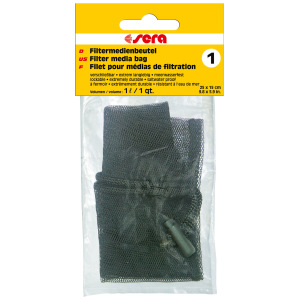 Sera filter media bag for freshwater aquariums