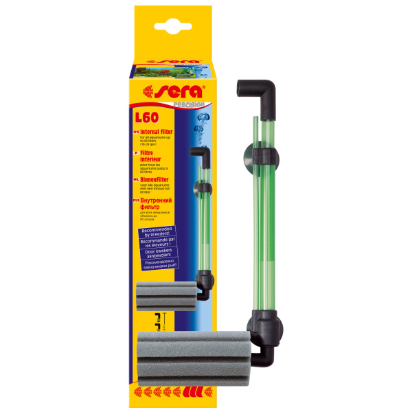 Sera L 60 internal filter for efficient freshwater aquariums