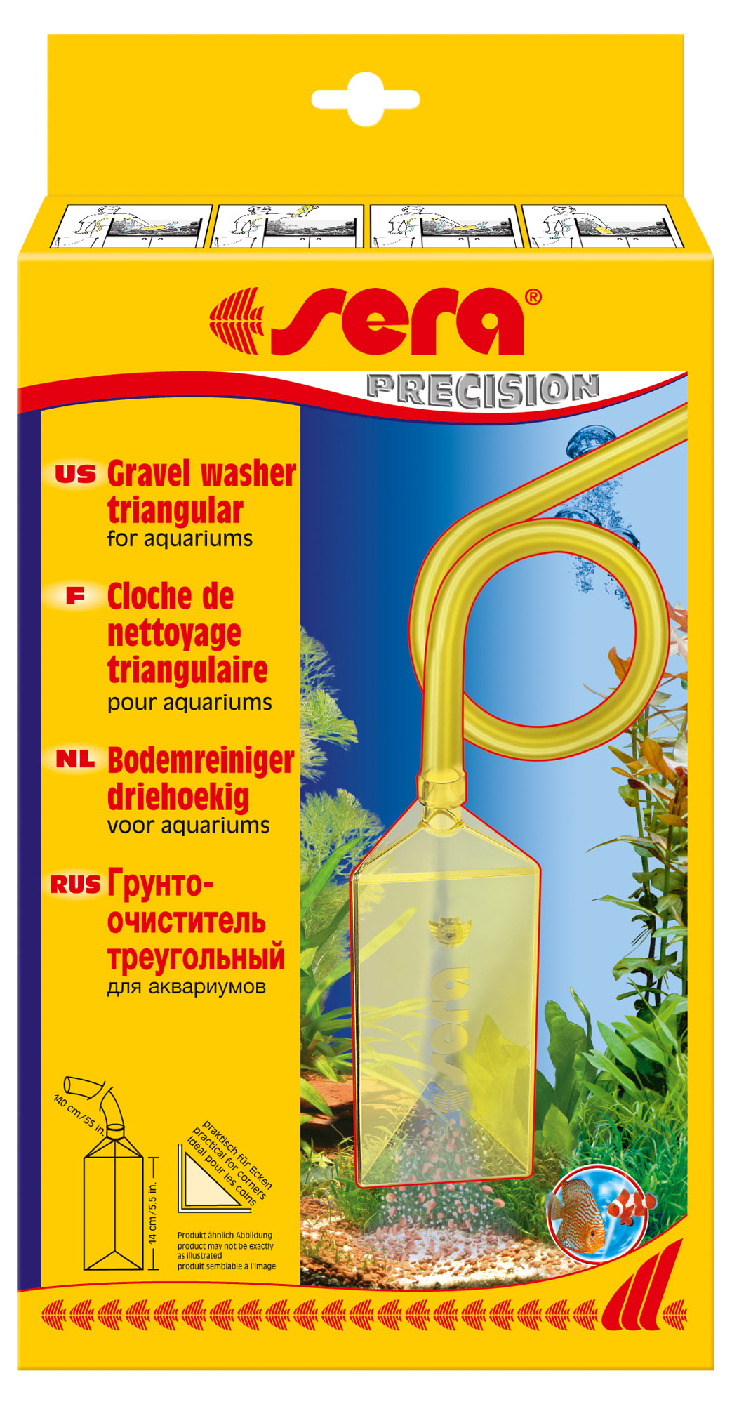 Sera - Gravel Washer (Triangle - 14 cm)