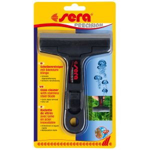 Sera glass cleaner with stainless steel blade