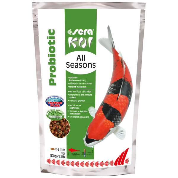 Koi All Seasons Probiotic 1.1 lb. by Sera - Premium food for vibrant