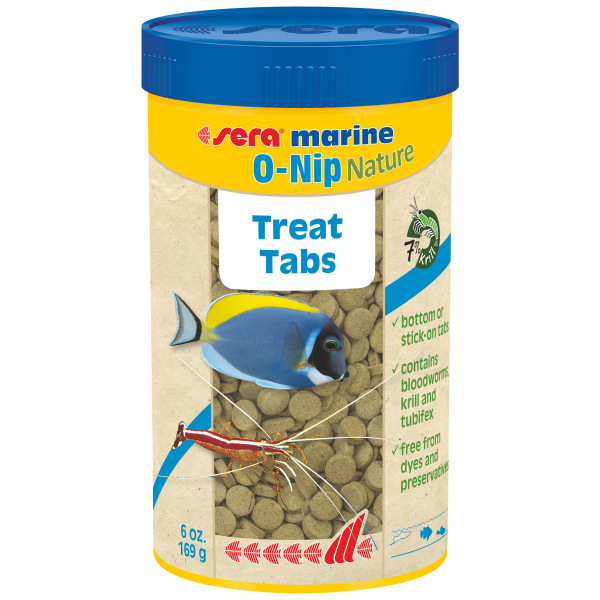 Sera Marine O-Nip Nature 250 ml: Tasty freeze-dried flakes for your saltwater friends! Perfect aquarium nutrition!