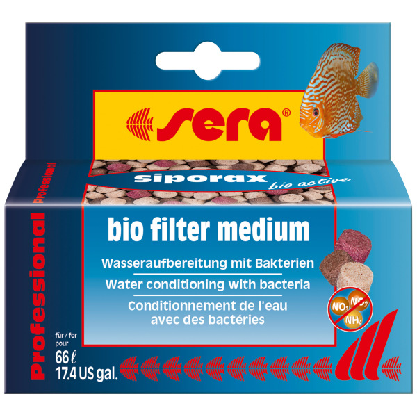 Sera Siporax Bioactive 1.2 oz - the ultimate filter media for fresh and salty aquariums