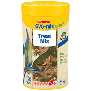 Sera GVG-Mix Nature 250 ml: Nutritional aquarium food for healthy freshwater fish—making your aquatic life flourish!