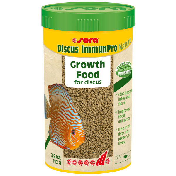 Sera Discus ImmunPro Nature 250ml - Premium Freshwater Fish Food Sera Discus ImmunPro Nature 250 ml - Nutritious freshwater food for happy