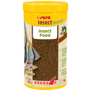 Sera Insect Nature 1.5 mm fish food for healthy freshwater diets
