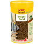 Sera Insect Nature 1.5 mm fish food - 250 ml of premium aquatic feeders for fresh and salty tanks