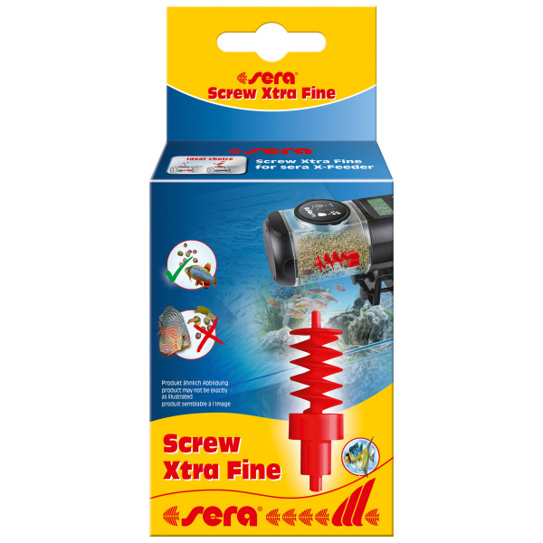 Sera X-Feeder Xtra Fine Screw Conveyor for precise fish feeding