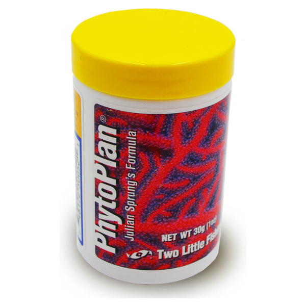 Two Little Fishies Phytoplankton Diet 30g - A tasty treat for your freshwater and saltwater fish! Dive into nutrient-rich nutrition!