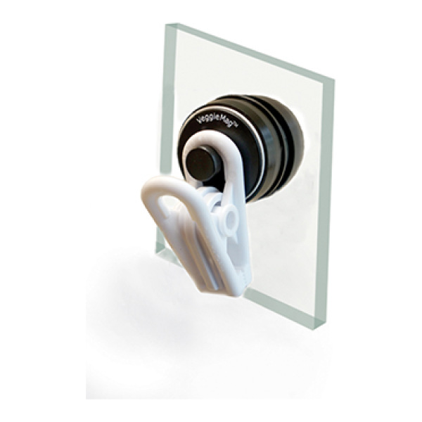 Two Little Fishies VeggieMag Clip - Magnetic Seaveggies Feeding Tool for Fresh and Salty Aquariums