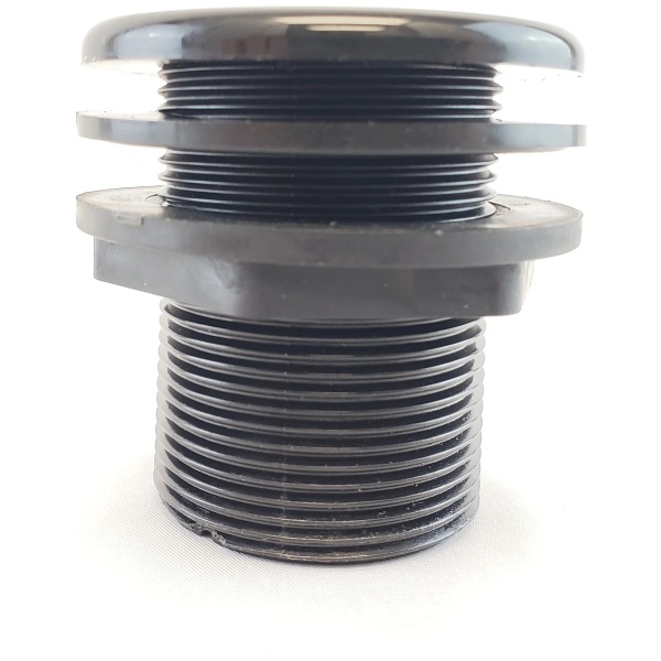 Lifegard Aquatics 1/2" FPT Bulkhead - Perfect for Fresh & Salty Plumbing! 1/2" FPT Bulkhead by Lifegard Aquatics - Perfect for Fresh and Salty Aquariums! Quality plumbing for all your aquatic needs.