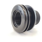 Lifegard Aquatics 1.5" FPT Slip Bulkhead - Essential plumbing fitting for freshwater and saltwater aquariums!