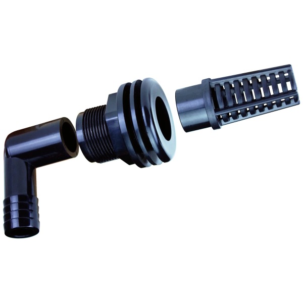 1" Slip Bulkhead Kit by Lifegard Aquatics