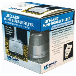 Lifegard Mini-Bubble Filter for Freshwater Aquariums