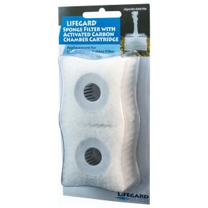 Lifegard Mini-Bubble Filter Replacement Cartridges (2-pack) for fresh and salty aquariums – keep your aquatic friends happy!