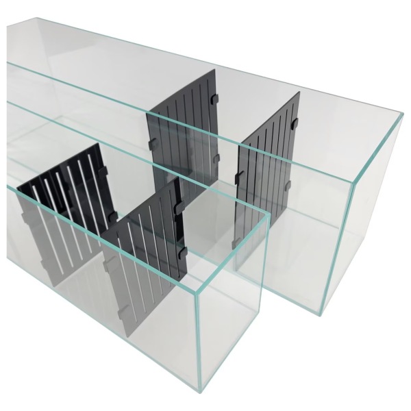 Acrylic dividers for 6-gallon aquariums by Lifegard Aquatics—perfect separators for your fresh & salty fish friends!